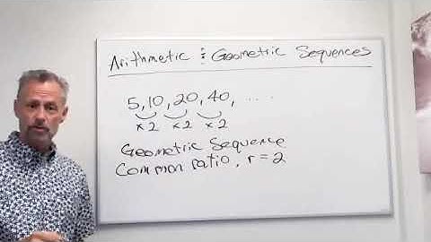 Arithmetic and Geometric Sequences (5.7a)