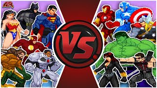 Justice League Vs Avengers Total War Marvel Vs Dc Animation