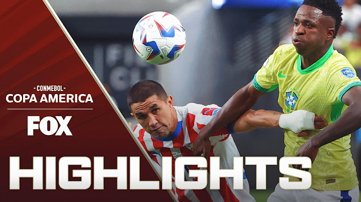 Paraguay vs. Brazil Highlights | 2024 Copa América