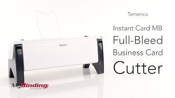 Tamerica Instant Card MB Full Bleed Business Card Cutter