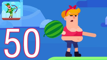 Bowmasters Gameplay Walkthrough Part - 50 Betty (iOS,Android)