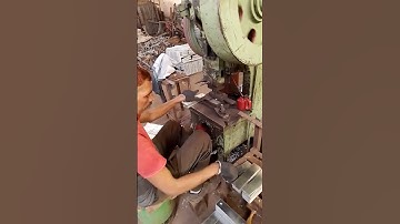 CLAMP PUNCHING POWER PRESS MACHINE 👀 PLEASE #subscribe #like #comments