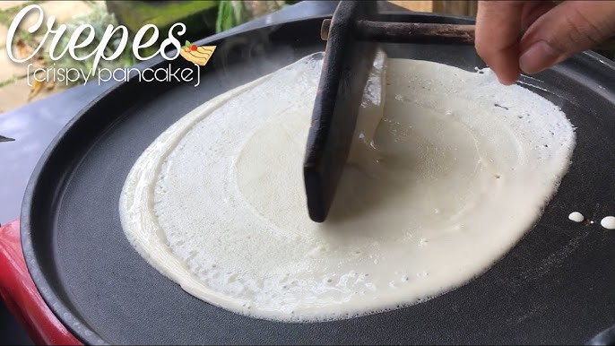 Crepes Cara Membuat Pancake Crispy Tanpa Baking Powder Takaran Sendok Youtube