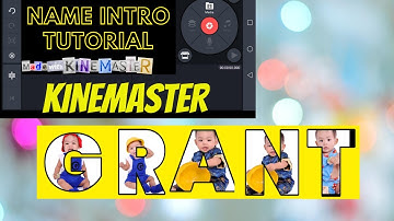 Name Intro with Photo Tutorial using Kinemaster | Tutorial | Part 2