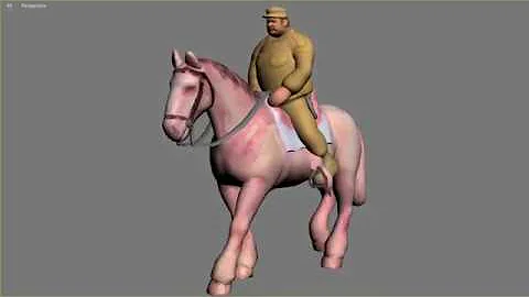 Horse Rigging and animation