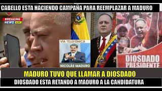 SE FORMO! Diosdado hace campaña para reemplazar a Maduro el DICTADOR tuvo que llamarlo