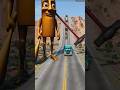 Giant Cartoon vs Mega Trucks in BeamNG DRIVE! Who Wins? #shorts