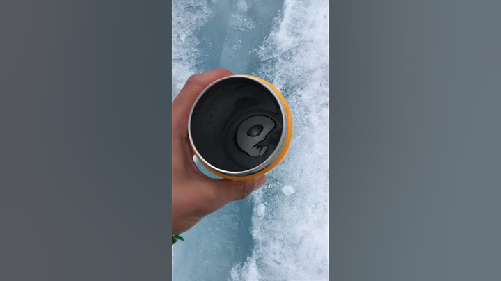 Drinking glacier water!!!