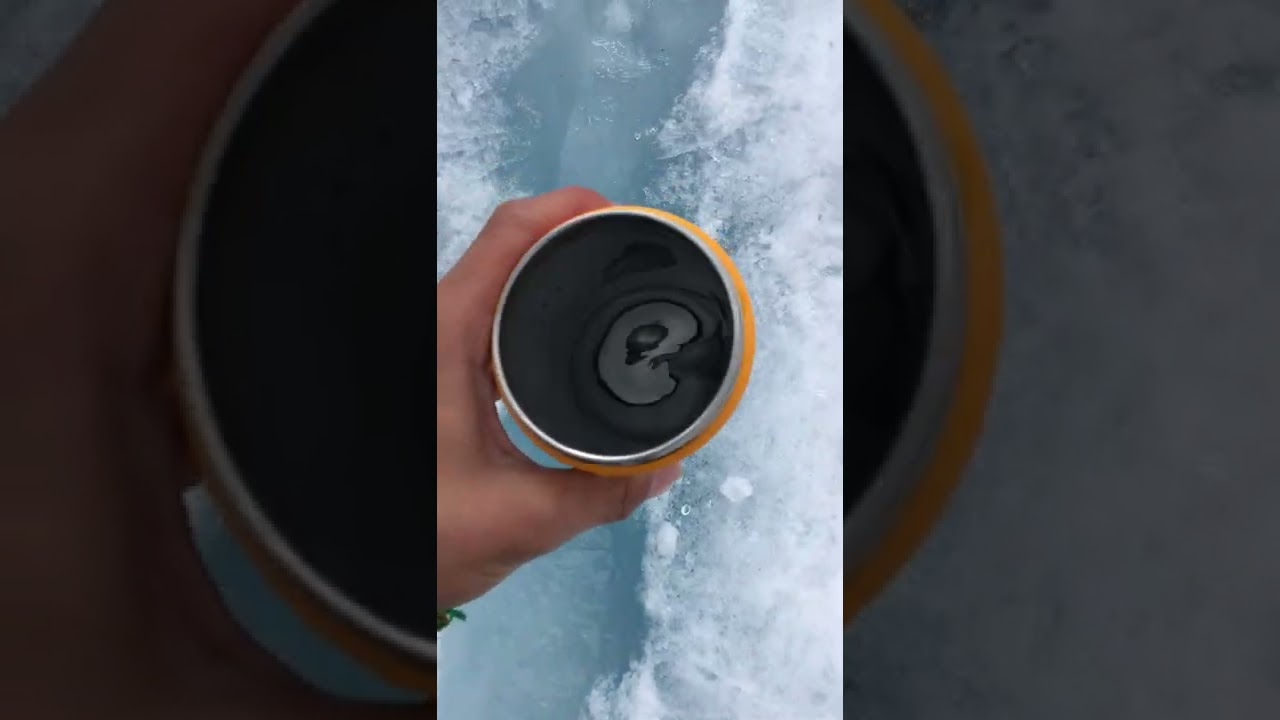 Drinking glacier water!!!