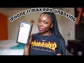 IPHONE 11 PRO MAX UNBOXING + FIRST IMPRESSION | Kiara La'Shea
