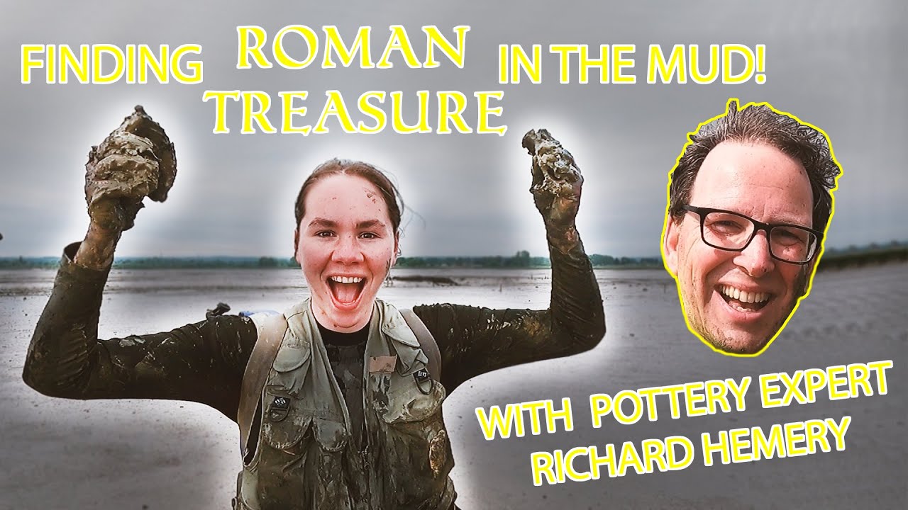 Finding RARE ROMAN pottery on mudflats with Richard Hemery! - YouTube