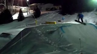 Snowboarding | Backside 360 Indy to Frontside 360 Melon | SLO-MO
