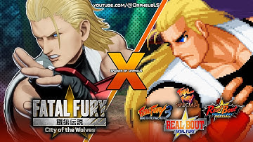 FATAL FURY CotW - ANDY comparison with Fatal Fury 3, RB Special and more