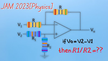 JAM 2023 PHYSICS Previous Year Question: OPAMP Problem