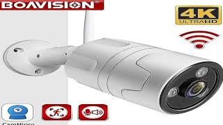 HD 2MP 5MP 8MP Bullet IP Camera WIFI Wireless Security CCTV Camera Fisheye Lens 180 Degree