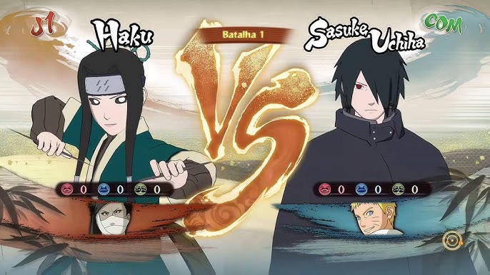 Naruto Storm 4 Dublado PT-BR Haku vs Kushina 