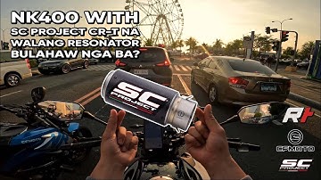 SC PROJECT CR-T without resonator, bulahaw nga ba? | 7 mins of pure exhaust sound without bg music