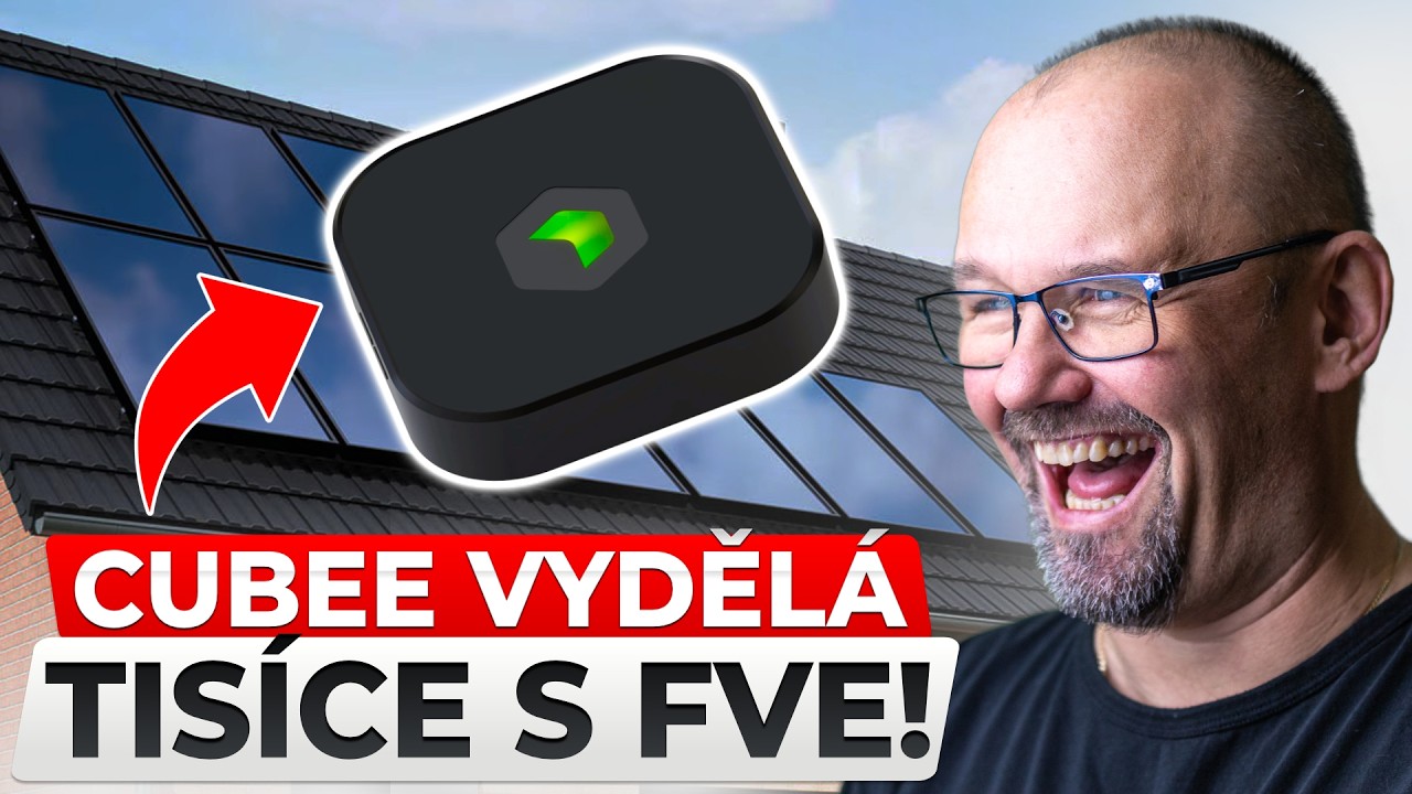 Cubee z vaší fotovoltaiky udělá tiskárnu na peníze | BACINA.TV