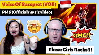 VOICE of BACEPROT [VOB] - PMS (Music Video) REACTION!🇮🇩
