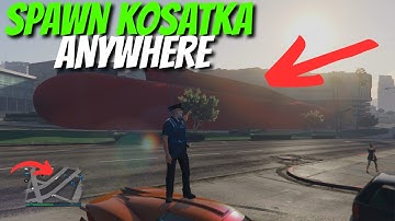 How To Spawn Kosatka Anywhere in GTA ONLINE