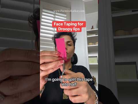 Face taping for