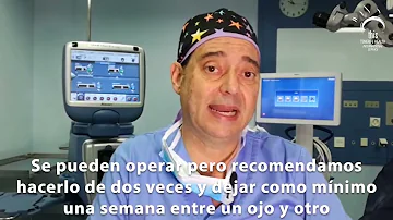 ¿Se operan los dos ojos el mismo día en la cirugía de cataratas?