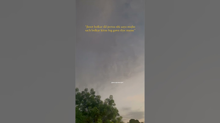 Jhoot bolkr dil jeetna nhi aya mujhe | sach bolkr kitne log gawa diye maina | phir le aya | arjit