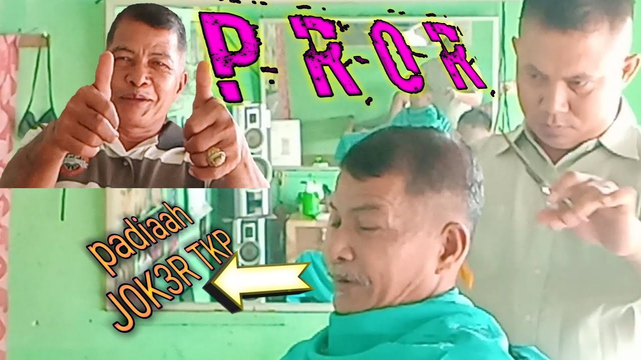 PANGKAS RAMBUT  ORANG  TUA  RAPI YouTube