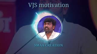 Vijay sethupathi motivational speech | SMAA CREATION