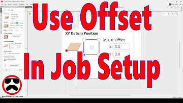 Using Offsets Within Job Setup in Vectric Software