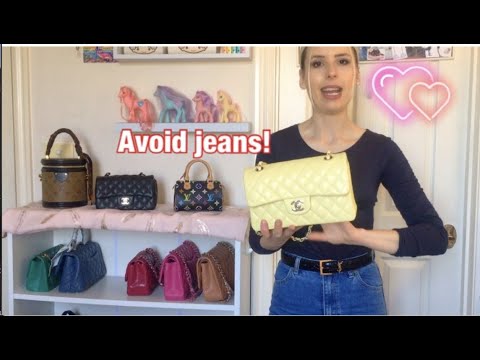 HOW TO STOP COLOR TRANSFER ON YOUR DESIGNER BAG! MY TIPS- CHANEL