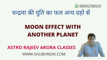 Learn Bhrigu Nandi Nadi - Moon effects with other planets on us
