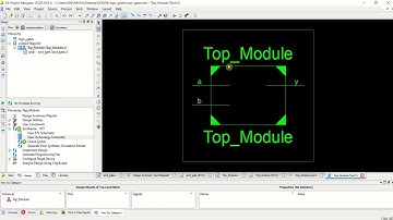 Design of NOT, NAND & NOR Gates in Verilog Using Xilinx ISE.