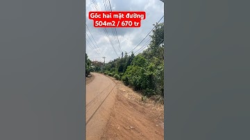 Đất mặt tiền nhựa lớn. 506m2 / 670 tr
