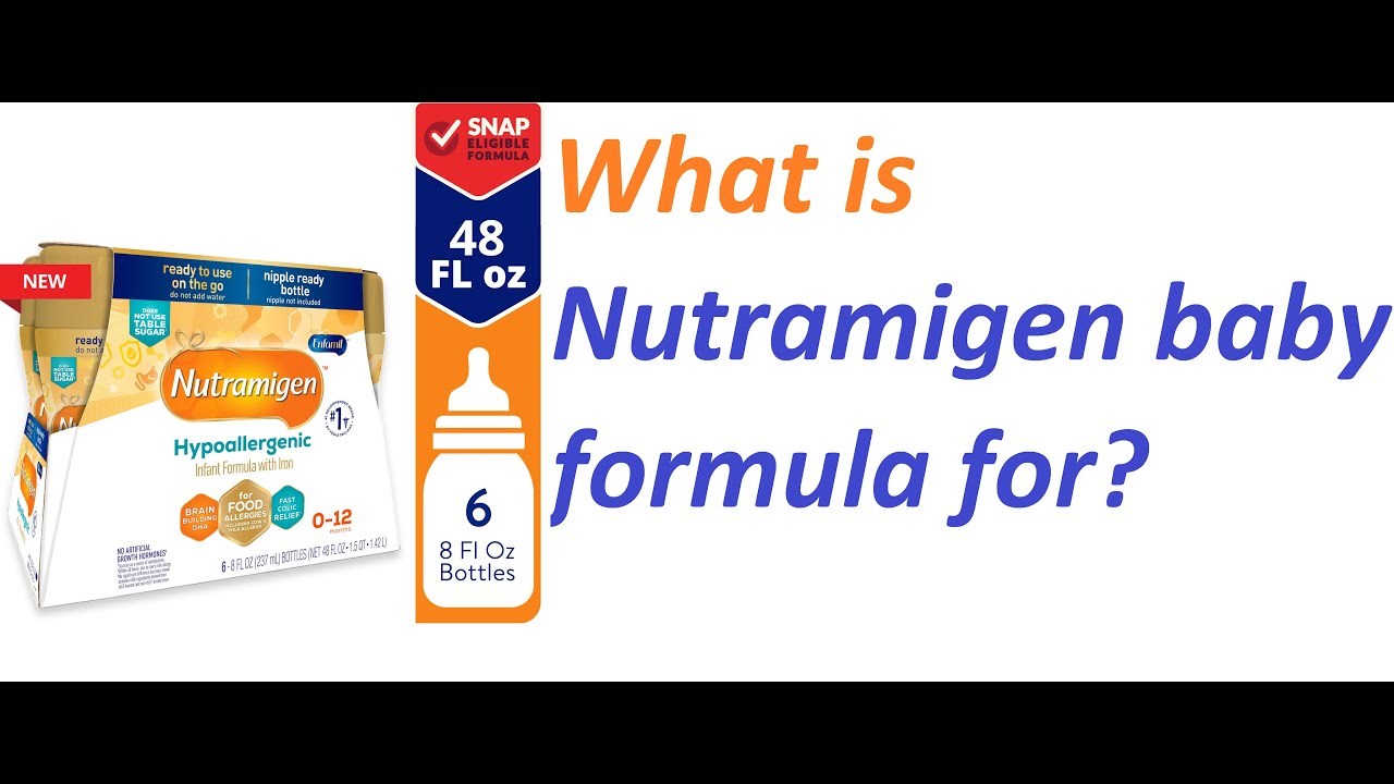 What is Nutramigen baby formula for? YouTube