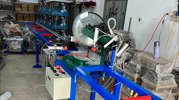 Cách lắp đặt máy cắt nhôm 1 đầu có giá đỡ 2 bên