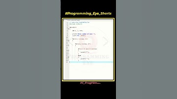 Print Hollow Inverted Right Triangle Pattern in C Programming | #Shorts