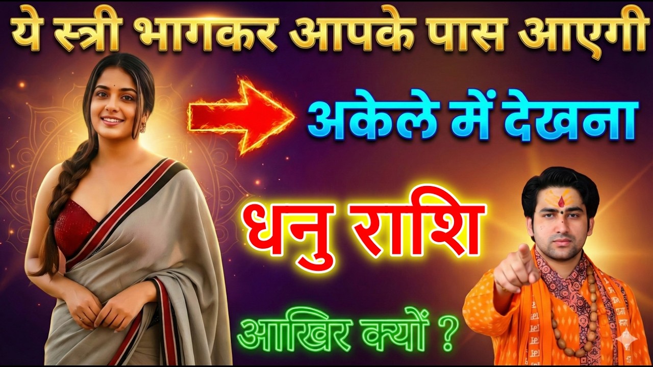 धनु राशि यह स्त्री अपने घर से भागकर आपके पास आएगी