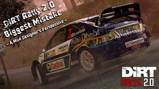 DiRT Rally 2.0's Biggest Mistake - A Mod Designer's Perspective