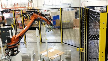 Robotic Case Erector & Bottom Case Seal | Autotec Solutions