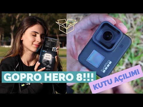 GOPRO HERO 8 BLACK KUTU A ILIMI     EN  Y  AKS YON KAMERASI  LK KEZ B ZDE   