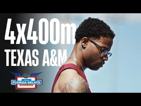 Texas A&M Men’s 4x400m Invite | Florida Pepsi Relays