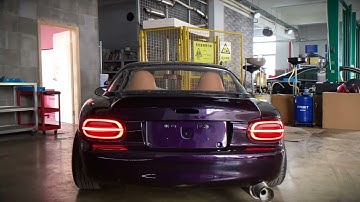 Mazda Miata NB Sequential LED Tail Lights by CarbonMiata
