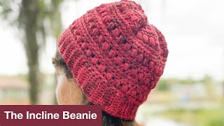 Incline Beanie & HDC in 3rd Loop Tutorial