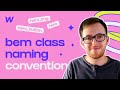 BEM Class Naming Convention in Webflow