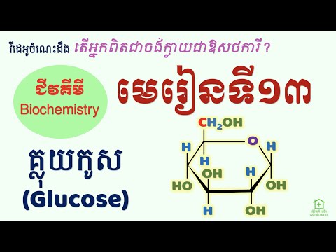 ជីវគីមី [13] - គ្លុយកូស (Biochemistry-13 : Glucose)