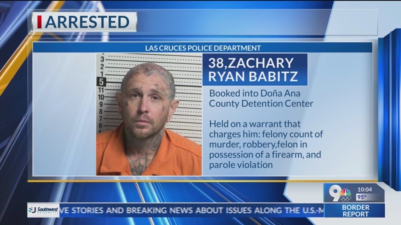 Santa Fe murder suspect arrested in Las Cruces - YouTube
