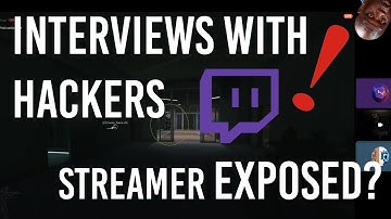 Unedited INTERVIEWS with HACKERS | Streamer exposed??