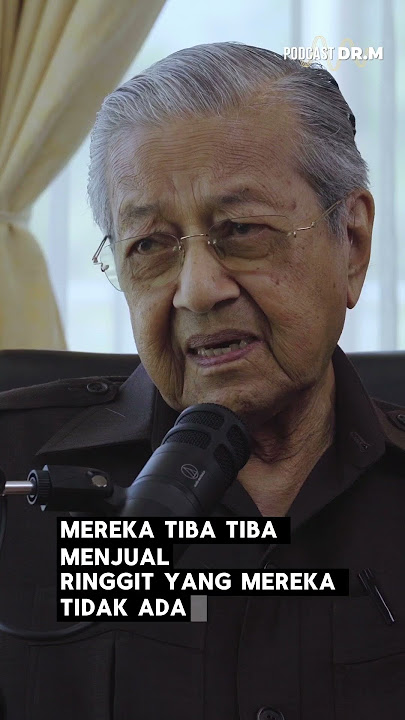 Saya tak pandai ekonomi tapi saya belajar dari mereka yang pakar - Dr ?