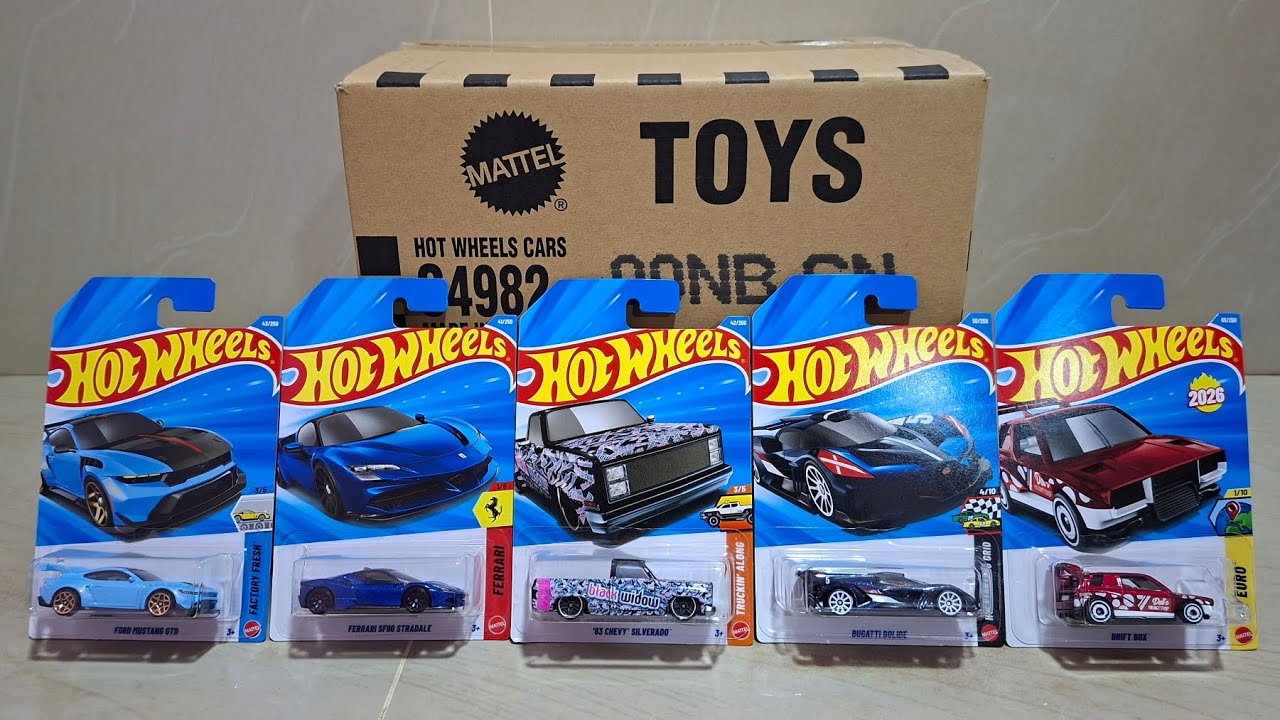 Unboxing Hot Wheels Case B 2026 - YouTube